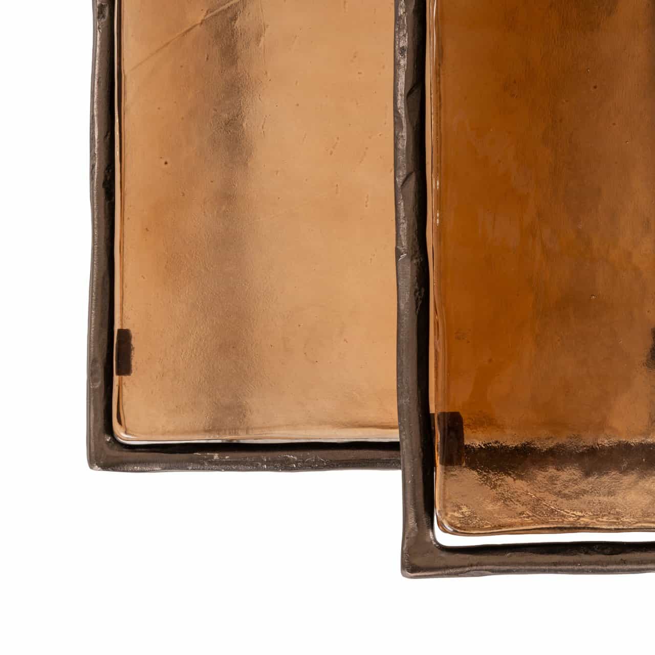 Kafijas galds Villano Richmond Interiors (Set of 2) 23/46/55 cm bronza - N1 Home