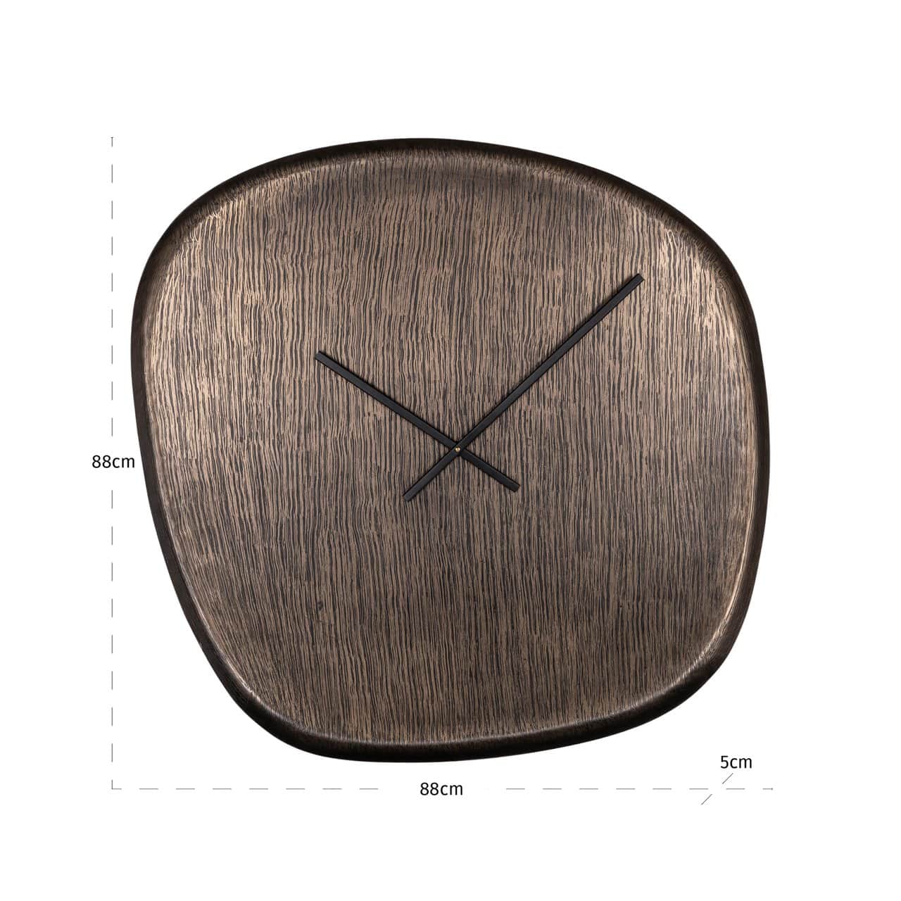 Pulkstenis Nuvani Richmond Interiors 5/88/88 cm bronza - N1 Home