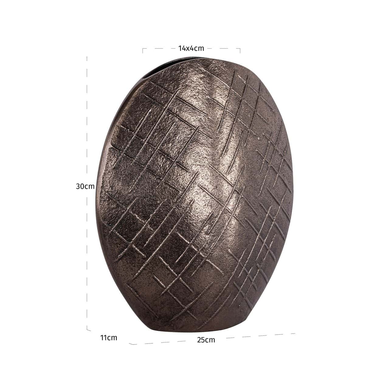 Vaze Olivra Richmond Interiors 12/25/30 cm bronza - N1 Home