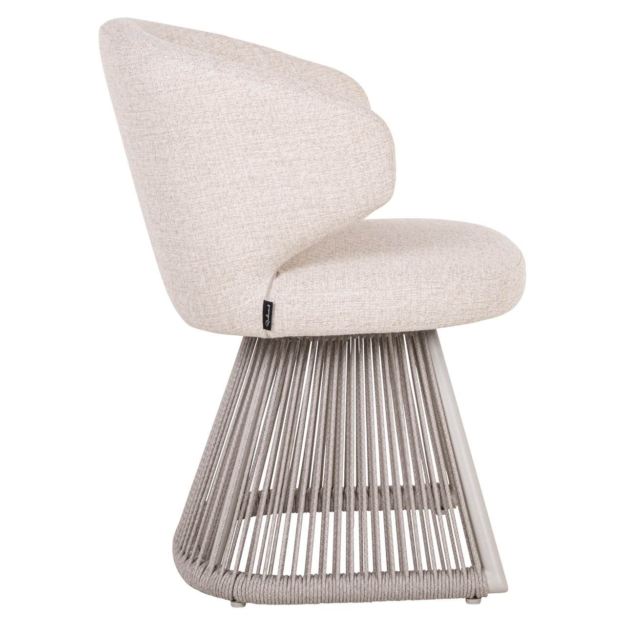 Āra ēdamistabas krēsls Nuba Richmond Interiors 58/64/81 cm beige alpine