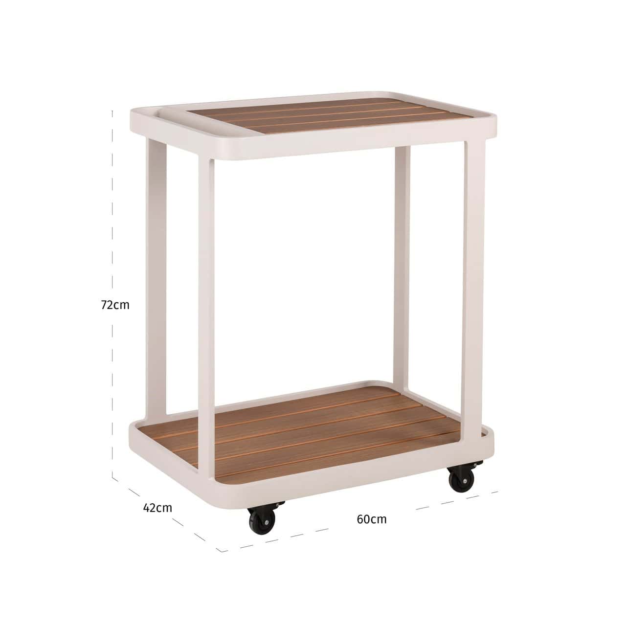 Āra galdiņš Spritz Richmond Interiors 60/72/42 cm bēšs