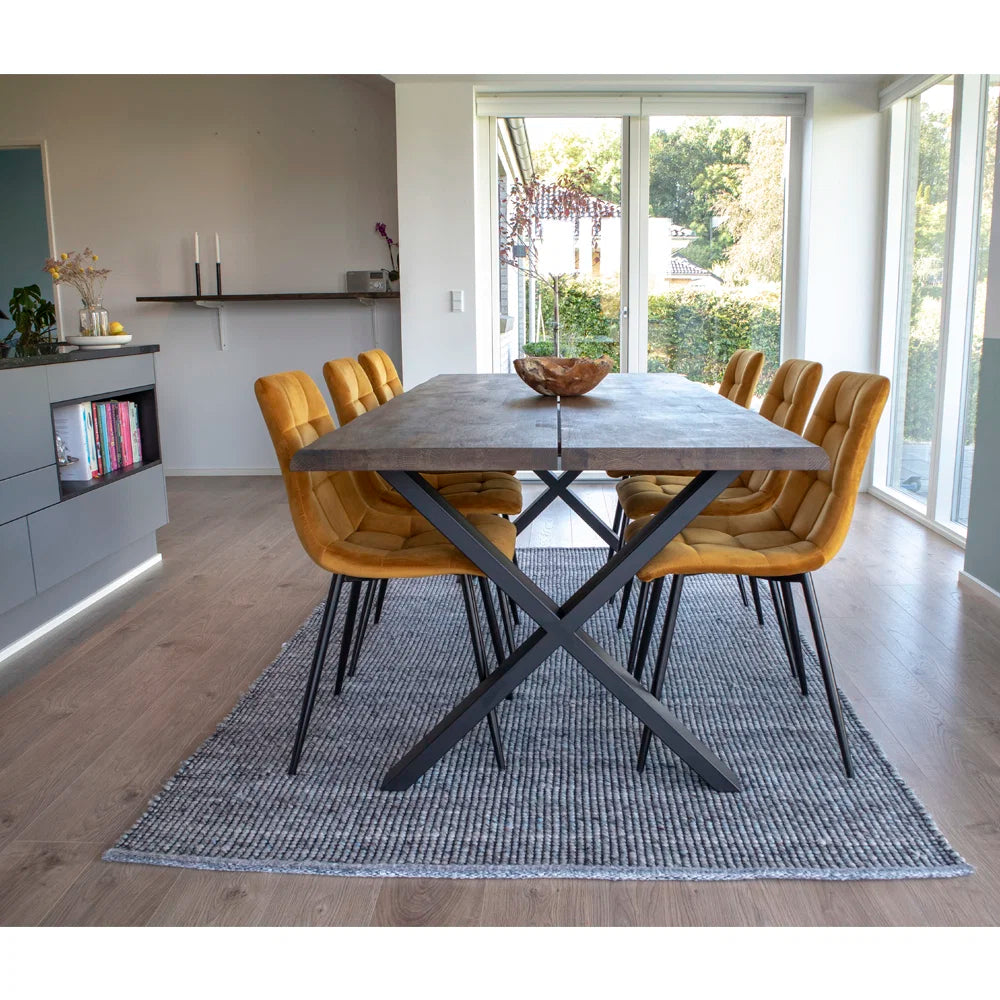 Galds Tulans 95/140/75; 95/200/75; 100/300/75 cm Smoked