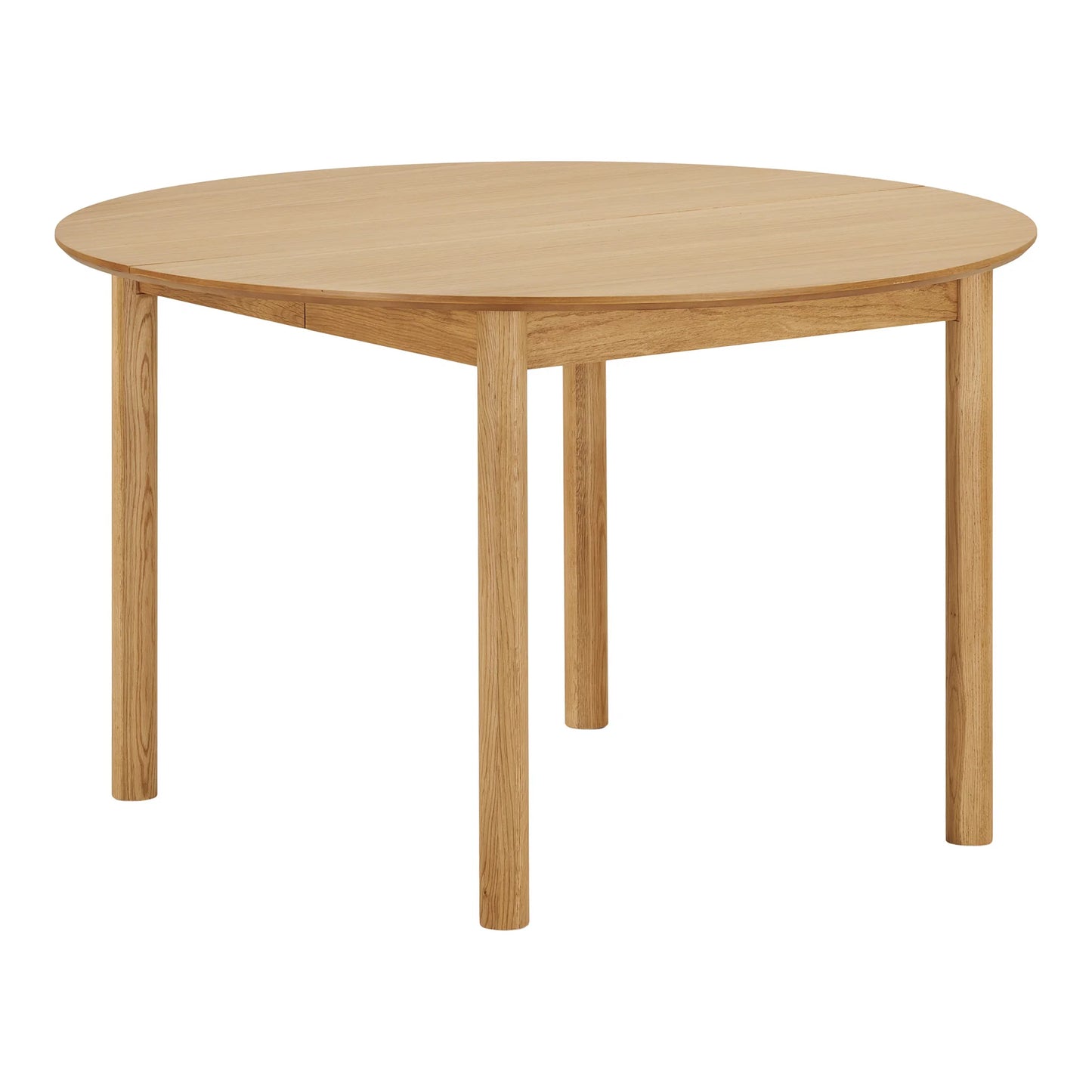 Galds Bundar 120/120-170-220/75 cm ozols