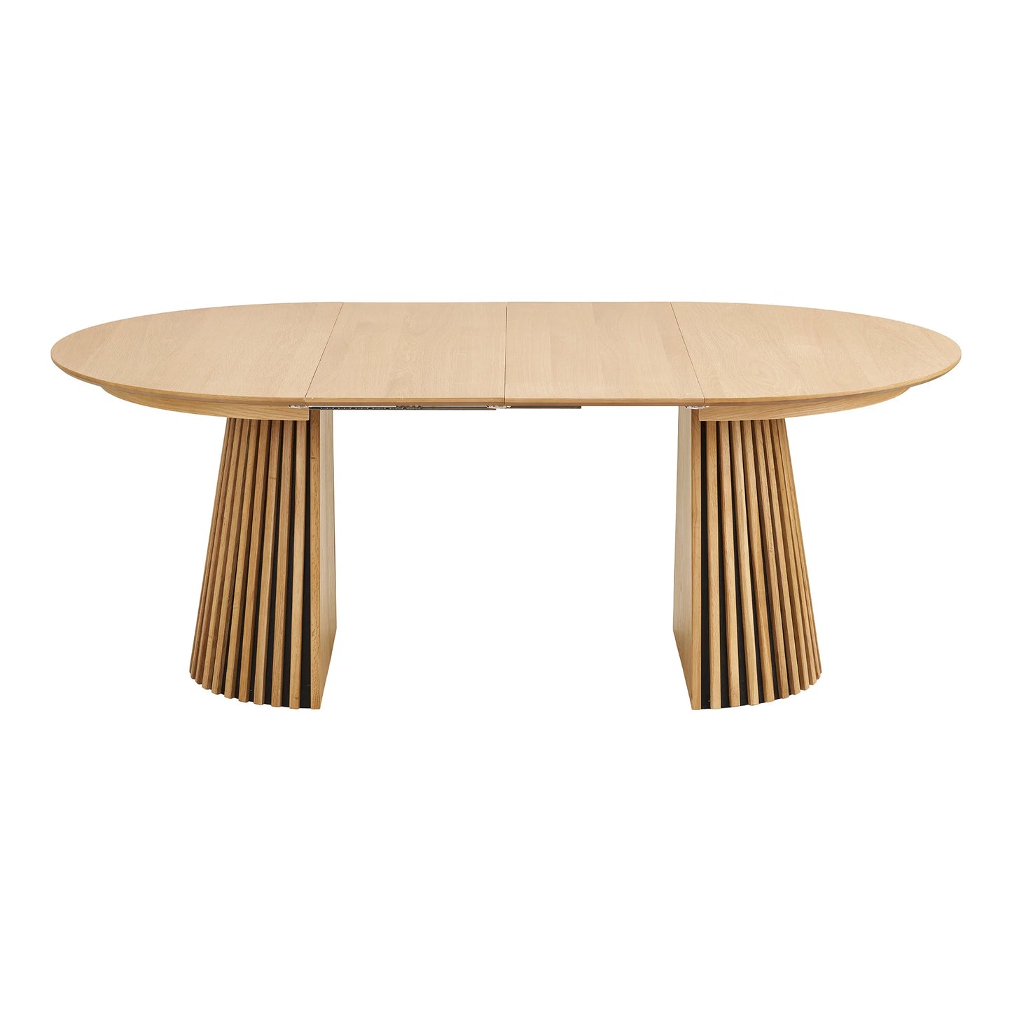 Ēdamgalda komplekts Osara 120/120-160-200/75 cm ozols/zaļs