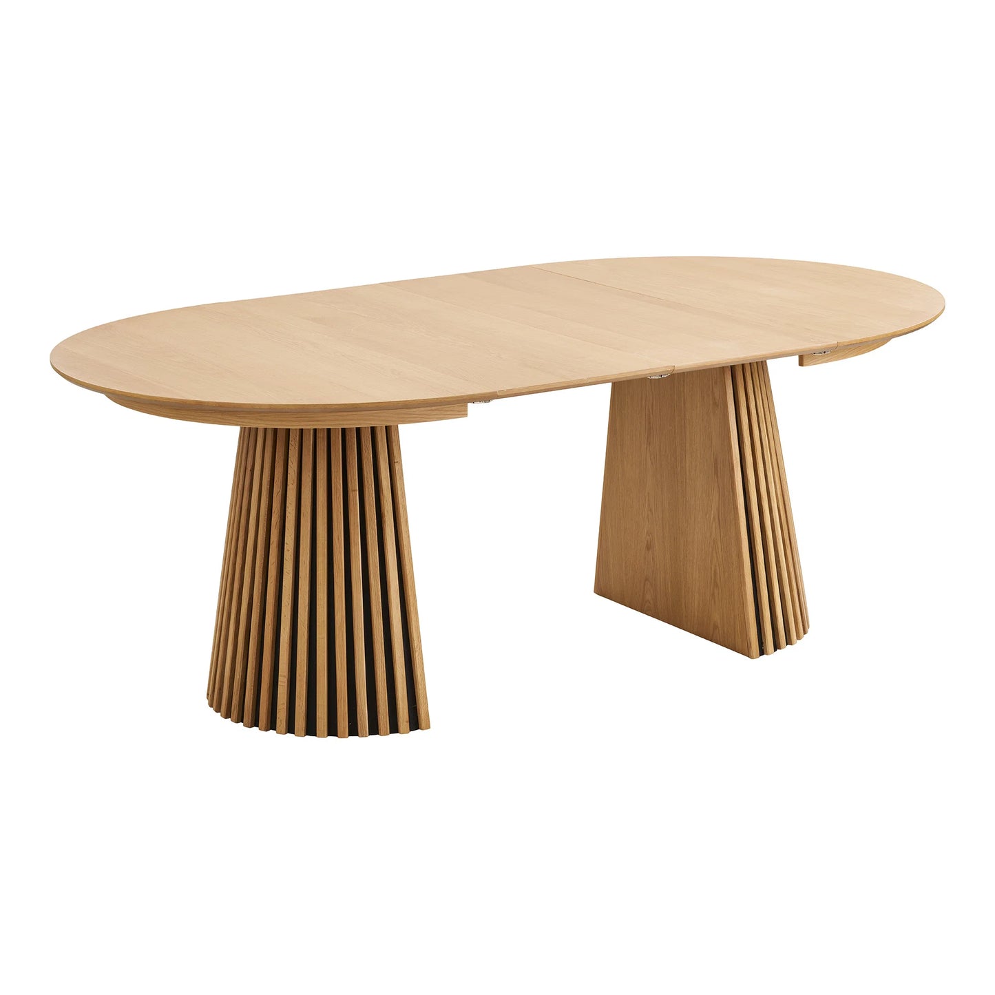 Ēdamgalda komplekts Osara 120/120-160-200/75 cm ozols/zaļs