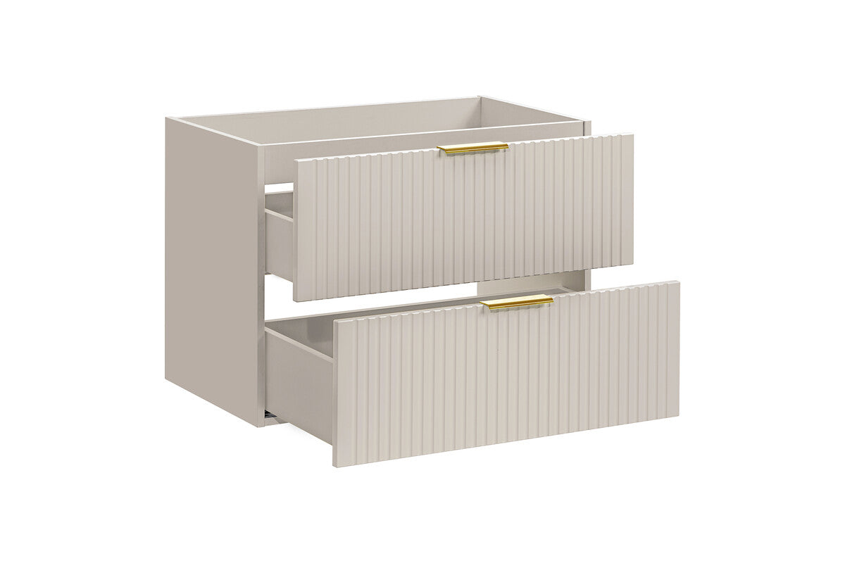 Vannas istabas mēbeļu komplekts Ade 60 cm kašmirs/votan ozols - N1 Home