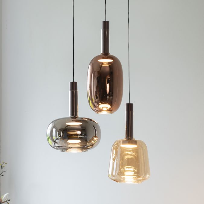 Piekaramā lampa Irides 200/43/43 cm brūns