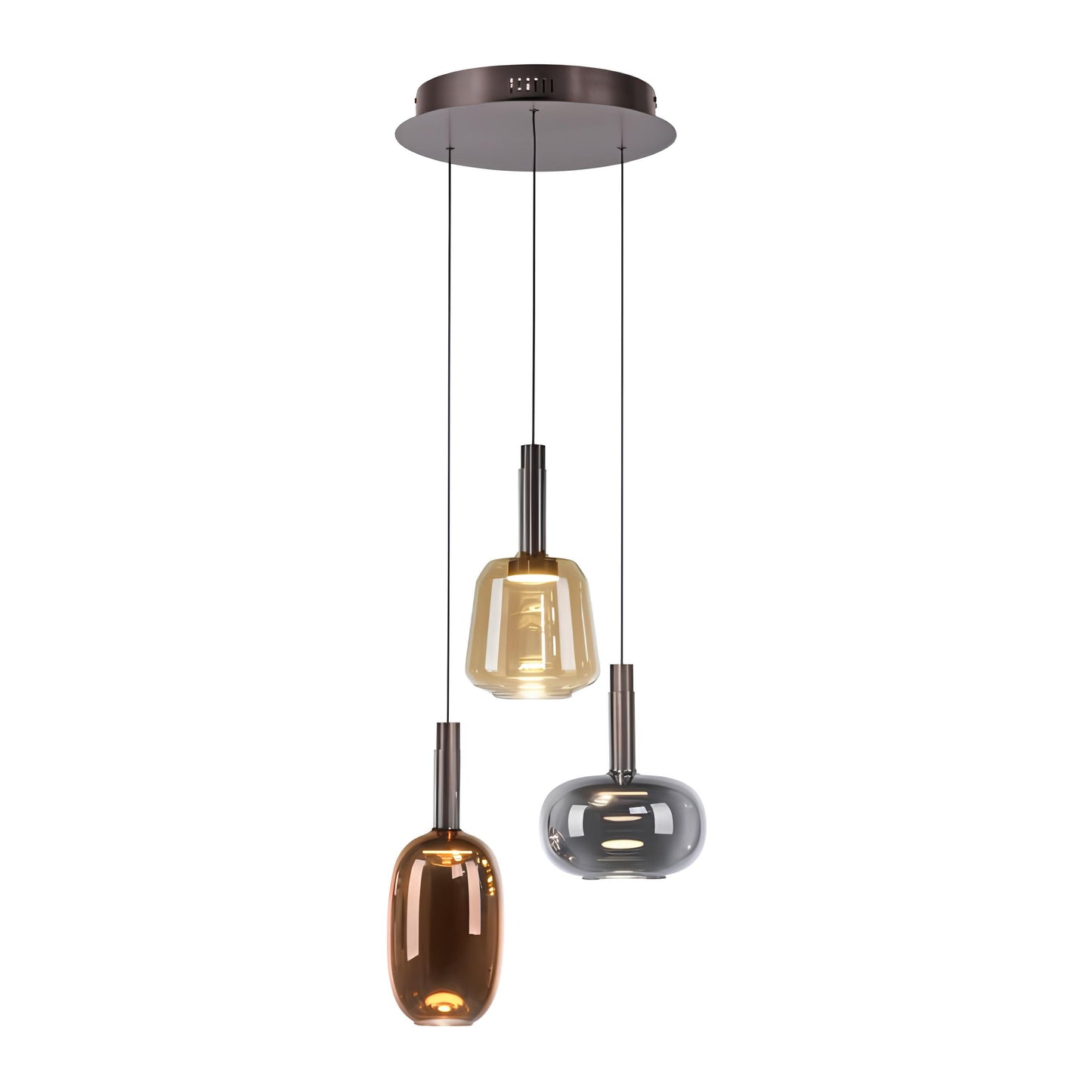 Piekaramā lampa Irides 200/43/43 cm brūns
