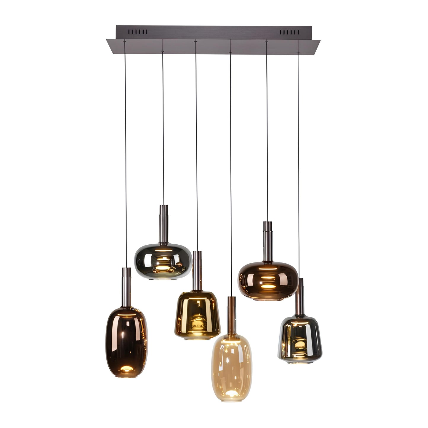 Piekaramā lampa Irides 200/42/75 cm brūns