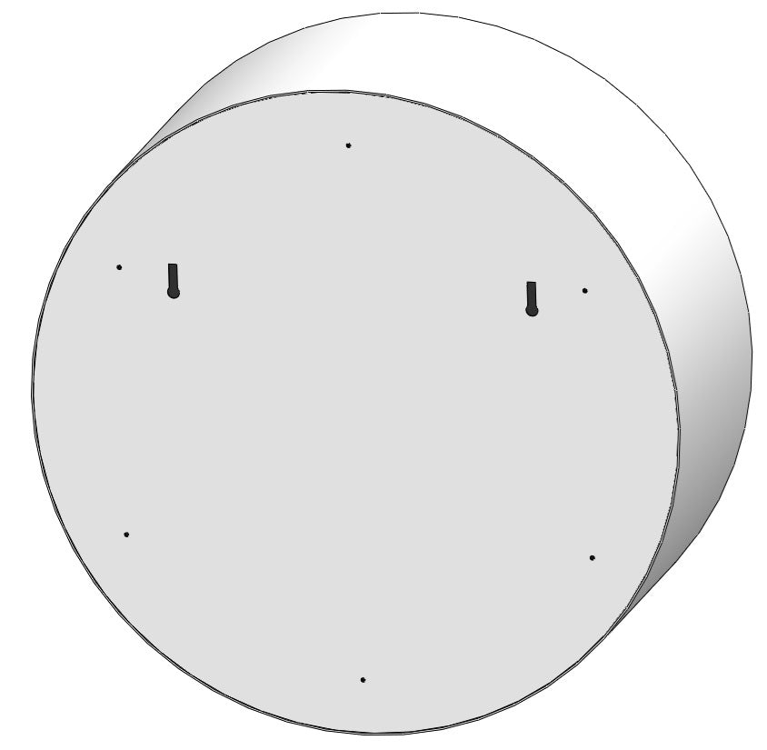 Biokamīns Incyrc Slim wall 72/30 cm melns - N1 Home