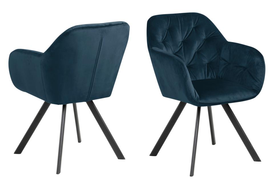 Krēsls Lols 57/61/81 cm  tumši zils - N1 Home