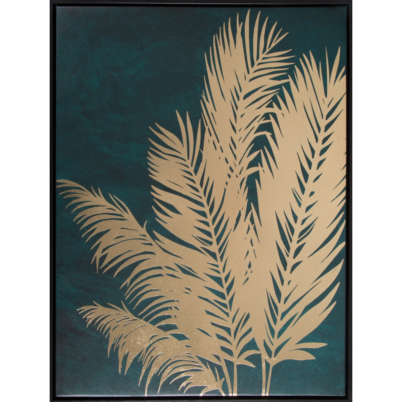 Glezna Palma 45/60 zaļš/zelts - N1 Home
