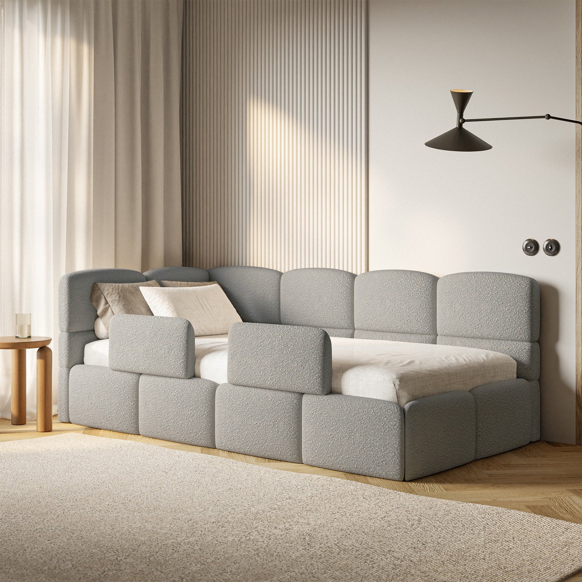 Gulta ar matraci Clod 220/88/110 cm Legend 04 - N1 Home