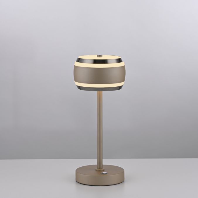 Galda lampa PURE Falling Rings  32/13/13 cm bronza/tumšs hroms