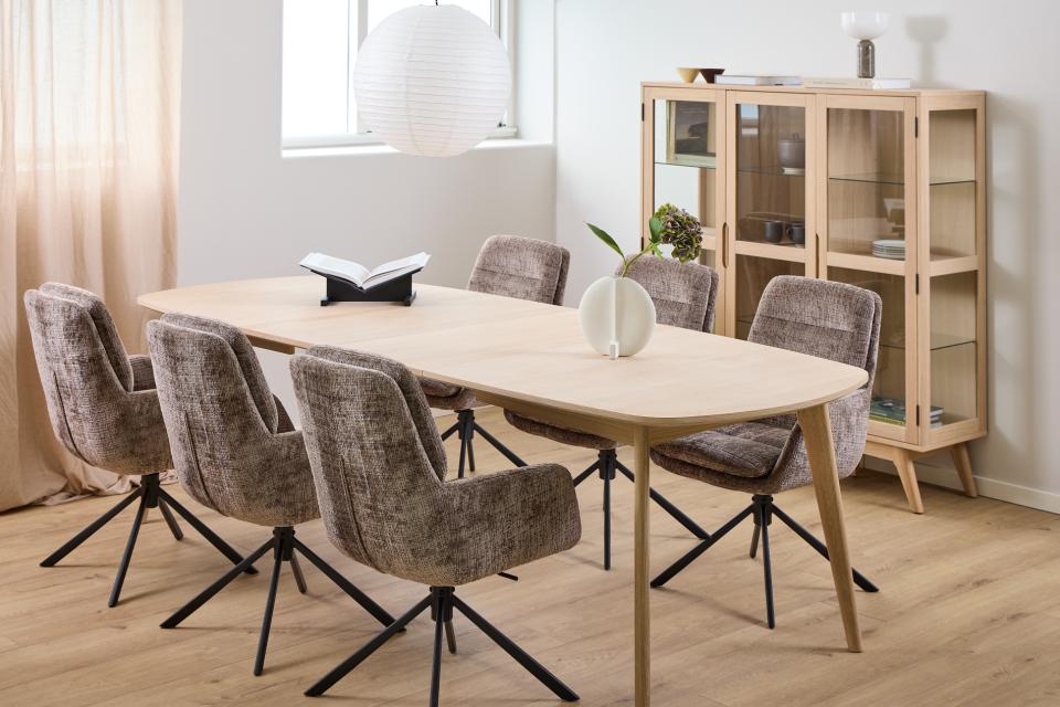 Krēsls Edgi 61/67/94 cm dusty brown 24 - N1 Home