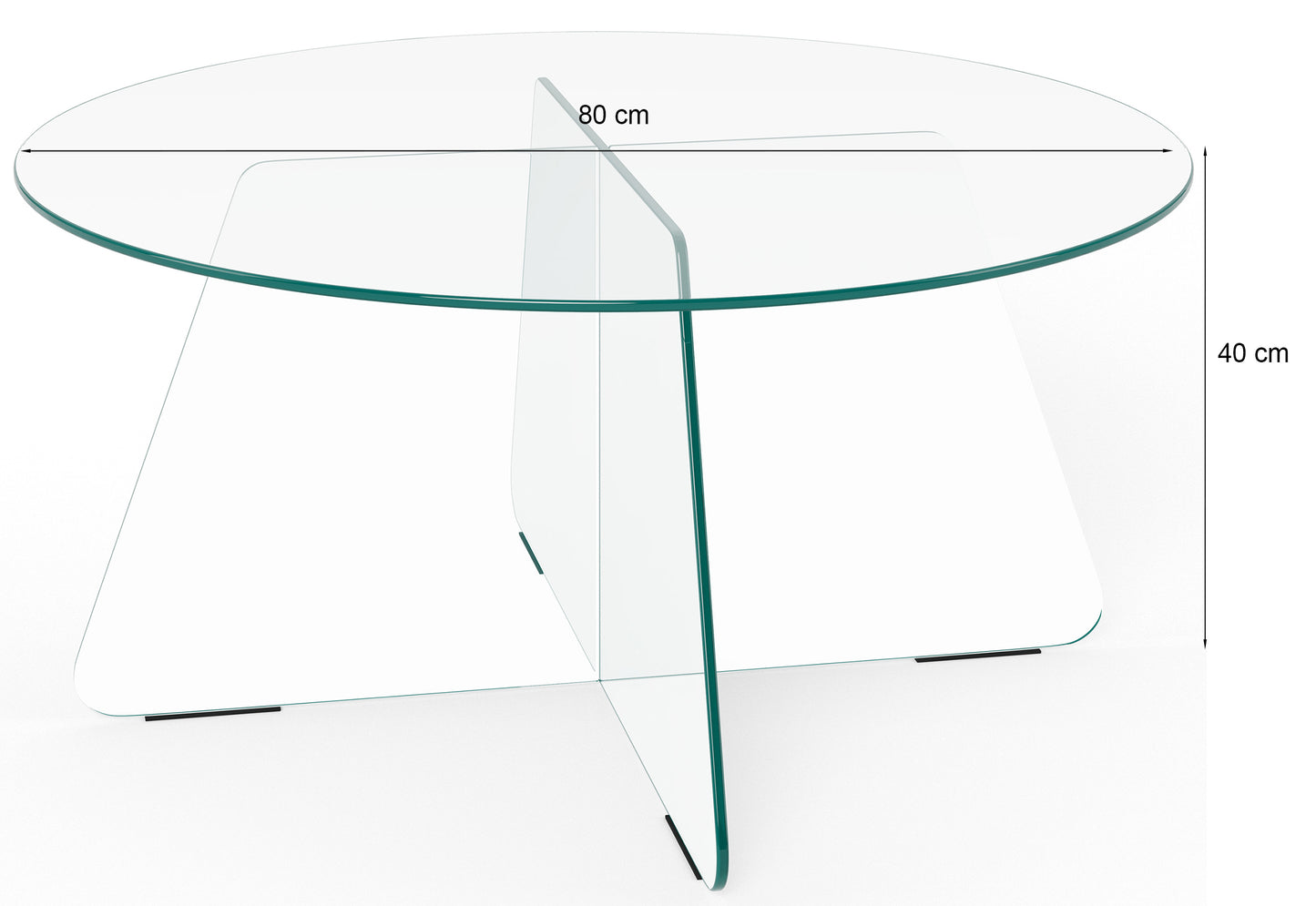 Kafijas galds Samoa 80/80/40 cm pelēks - N1 Home