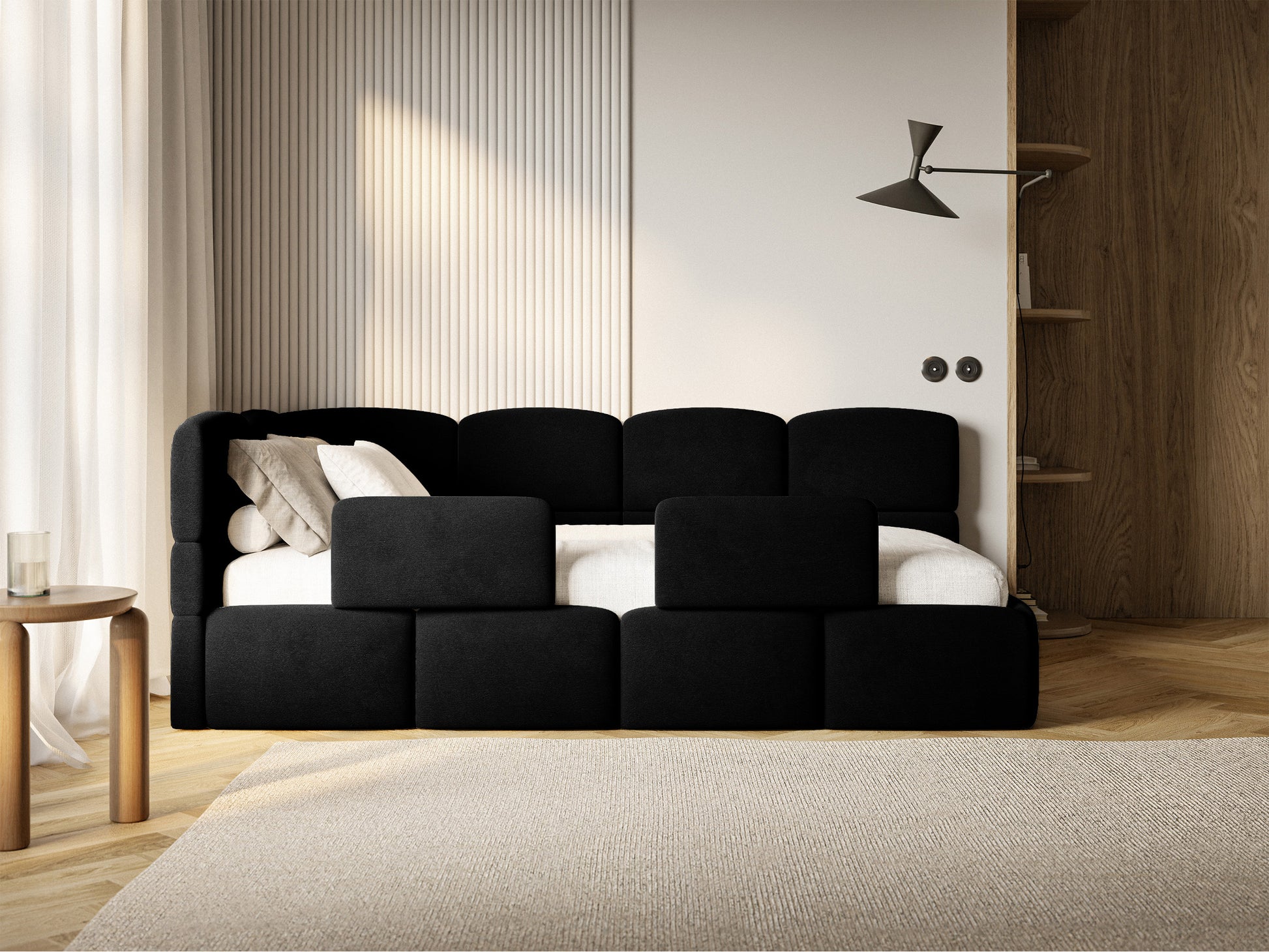 Gulra ar matraci Clod 220/88/110 cm Piano 17 - N1 Home