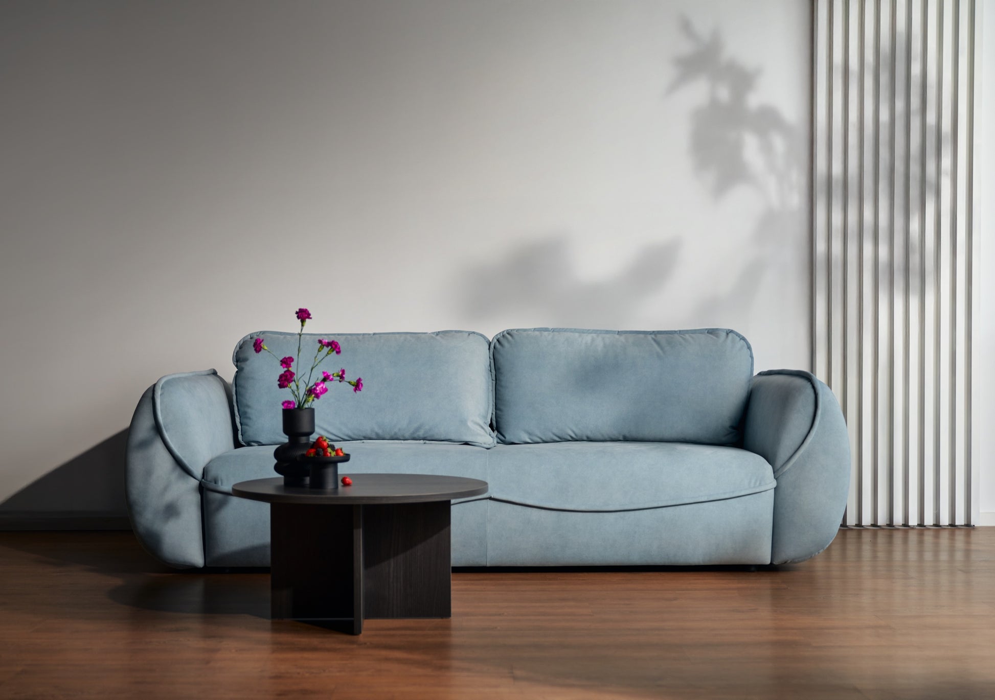 Kafijas galdiņš Ovia 40/76/76 cm Portlendas pelnu melns - N1 Home