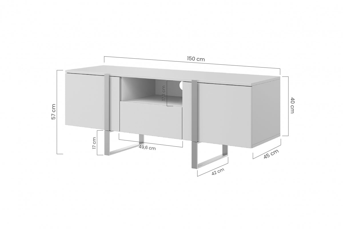 Kumode RTV  VECA 150/57/45 zelts/ kašmirs - N1 Home