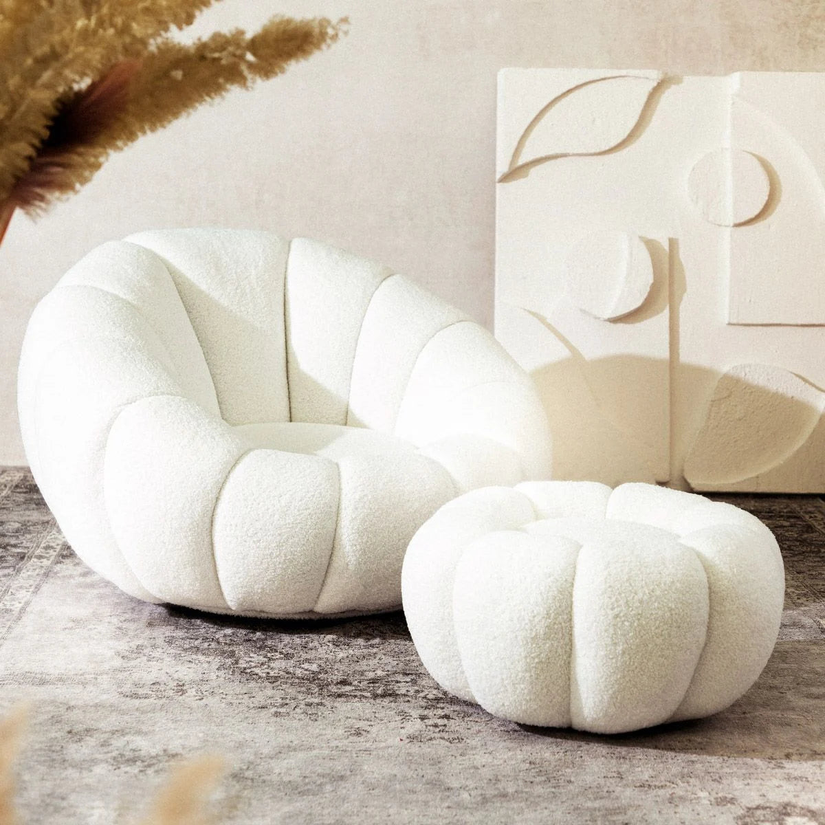 Krēsls Aidas 94x88x62 cm ekru - N1 Home