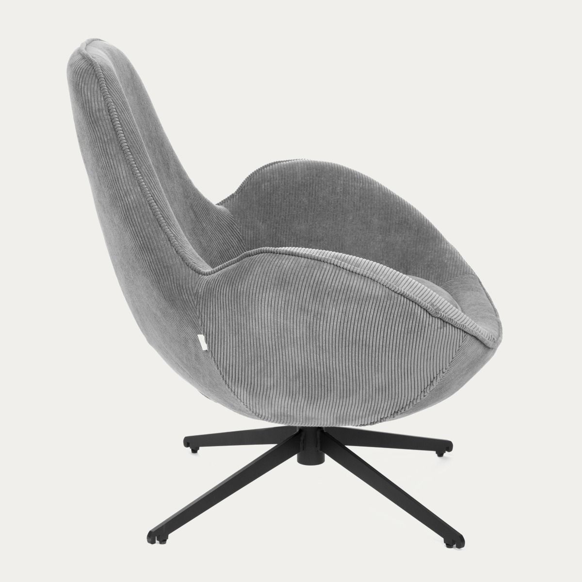 Krēsls Lunis 86/76/87 cm pelēks