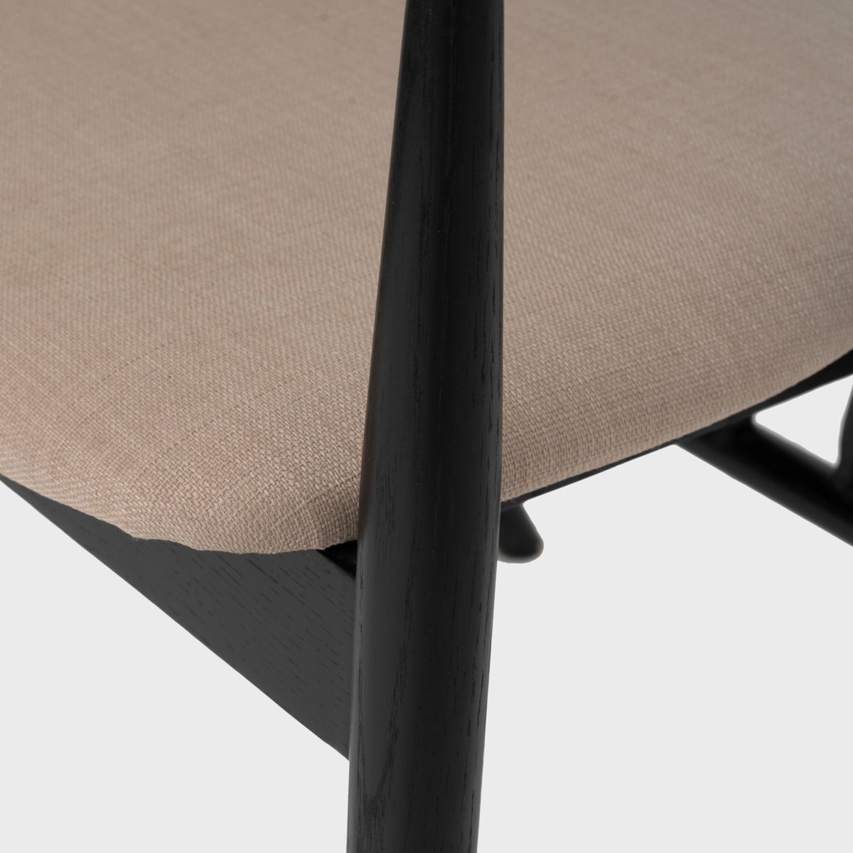 Krēsls Calisa 55/58/78 cm melns