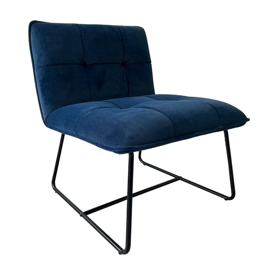 Krēsls Nelo 63/69/77 cm zils