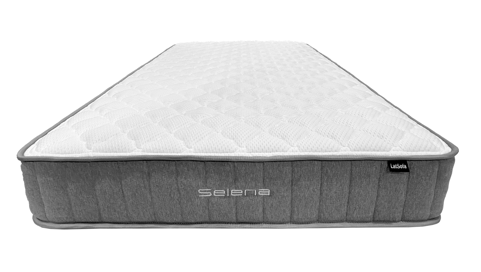 Matracis Selen 90/120/140/160/180 x 200 cm balts/pelēks - N1 Home