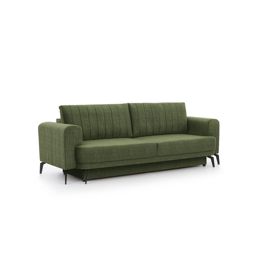 Dīvāns ANDO 250/90/100 cm zaļš