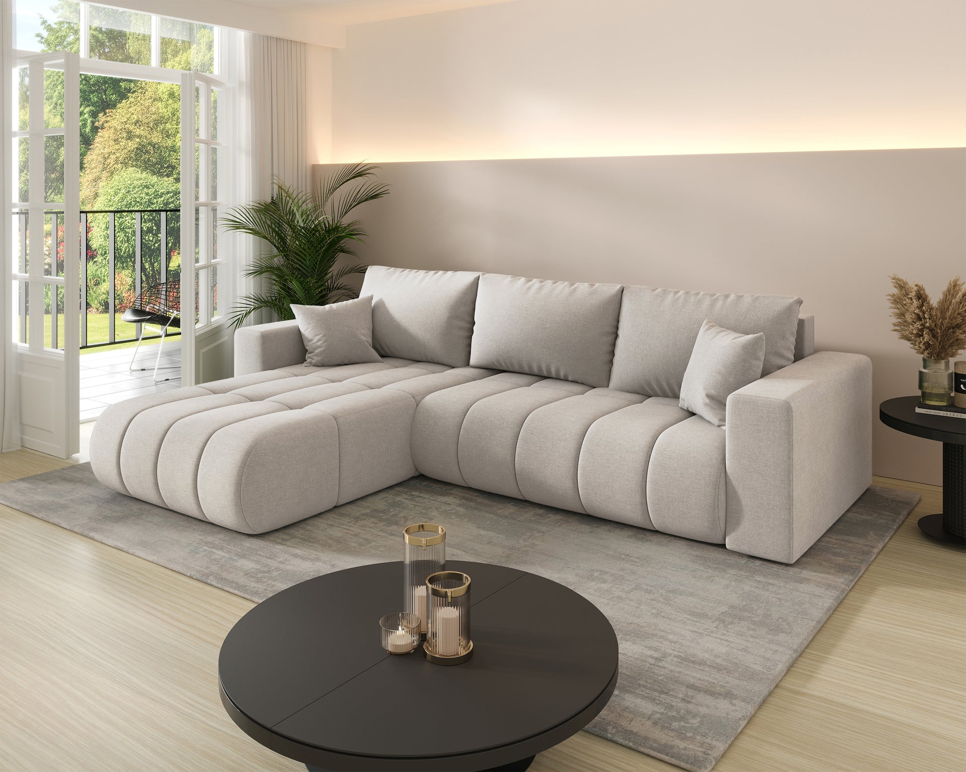 Dīvāns Milods 280/85/185 cm Wind 05 - N1 Home