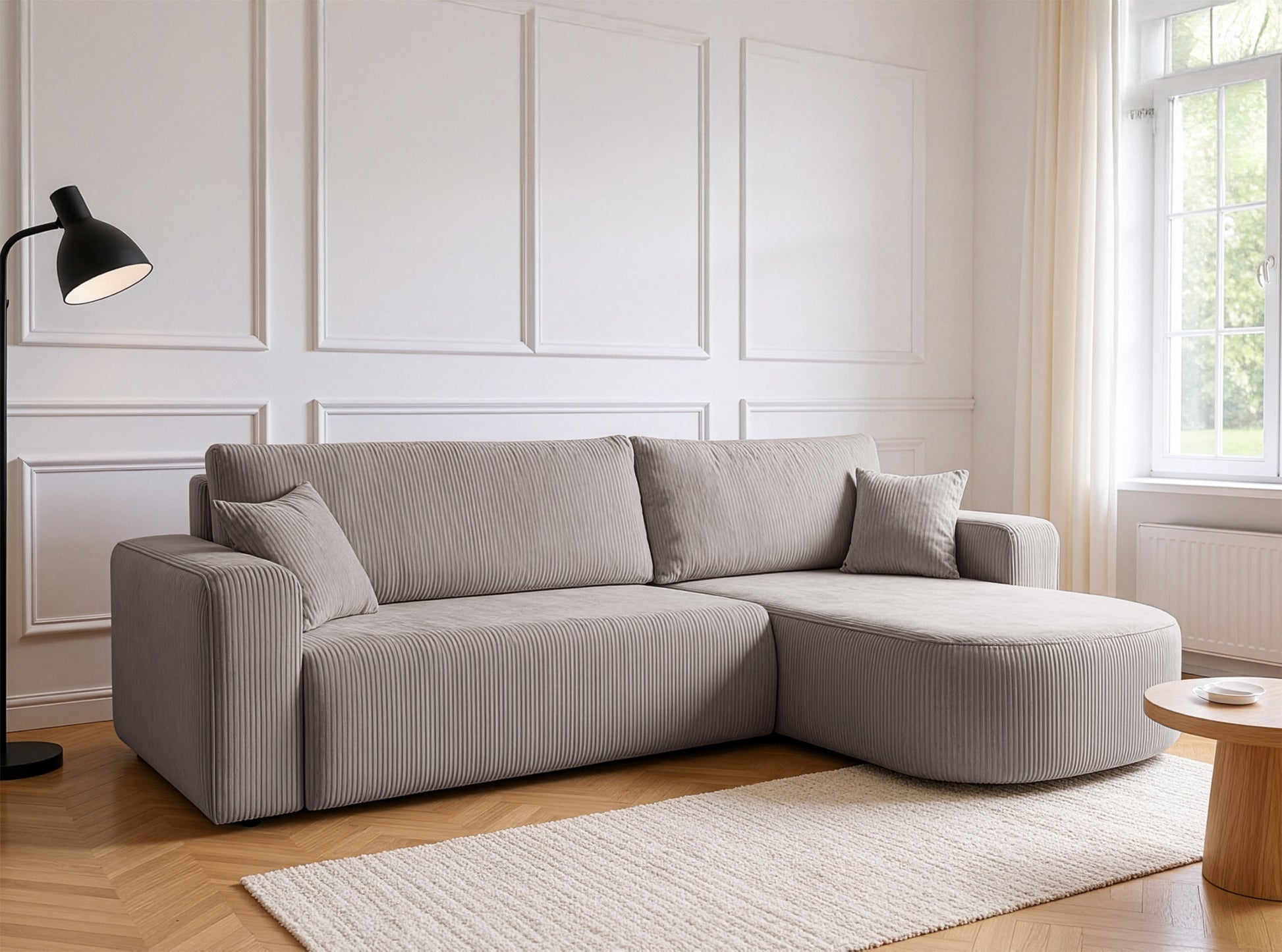 Dīvāns Teos 85/275/170 cm Poso 02 - N1 Home