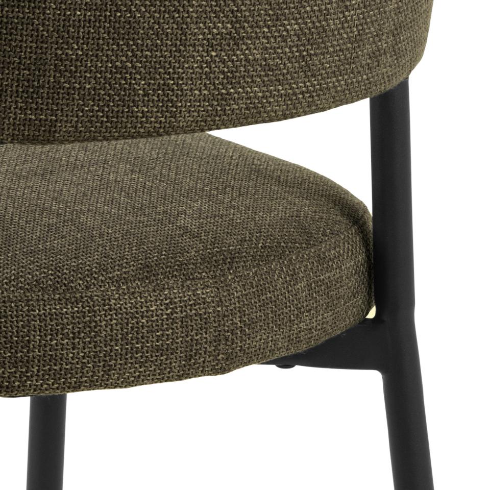 Krēsls Edins 56/55/77 cm zaļš - N1 Home