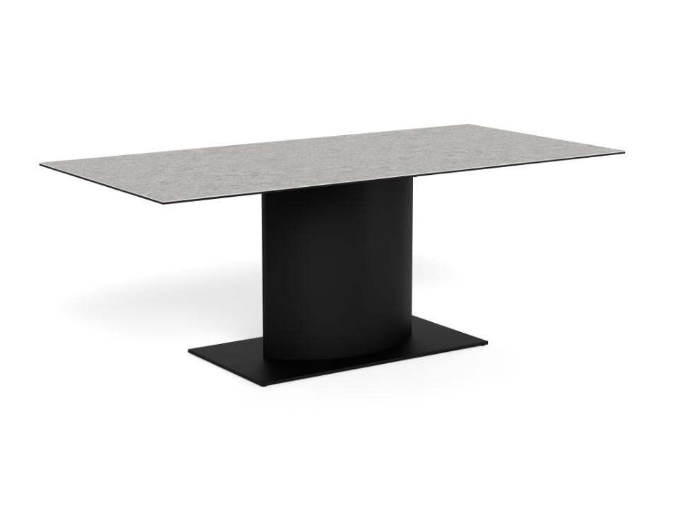 Galds Marba 200/100/75 cm pelēka Anista keramika