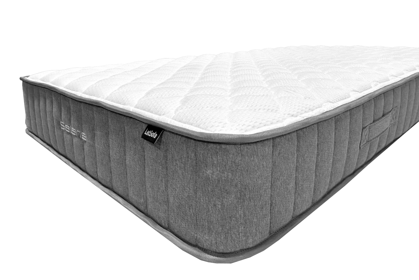 Matracis Selen 90/120/140/160/180 x 200 cm balts/pelēks - N1 Home