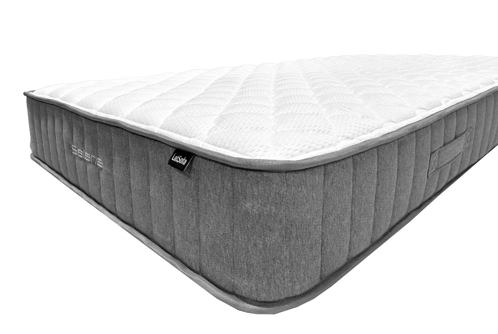 Matracis Selen 90/120/140/160/180 x 200 cm balts/pelēks - N1 Home