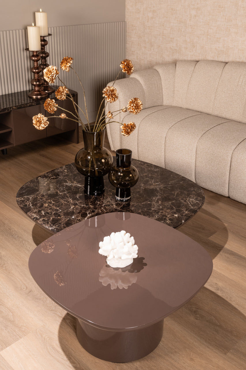 Kafijas galds Almundi Richmond Interiors 30/100/100 cm chocolat brown