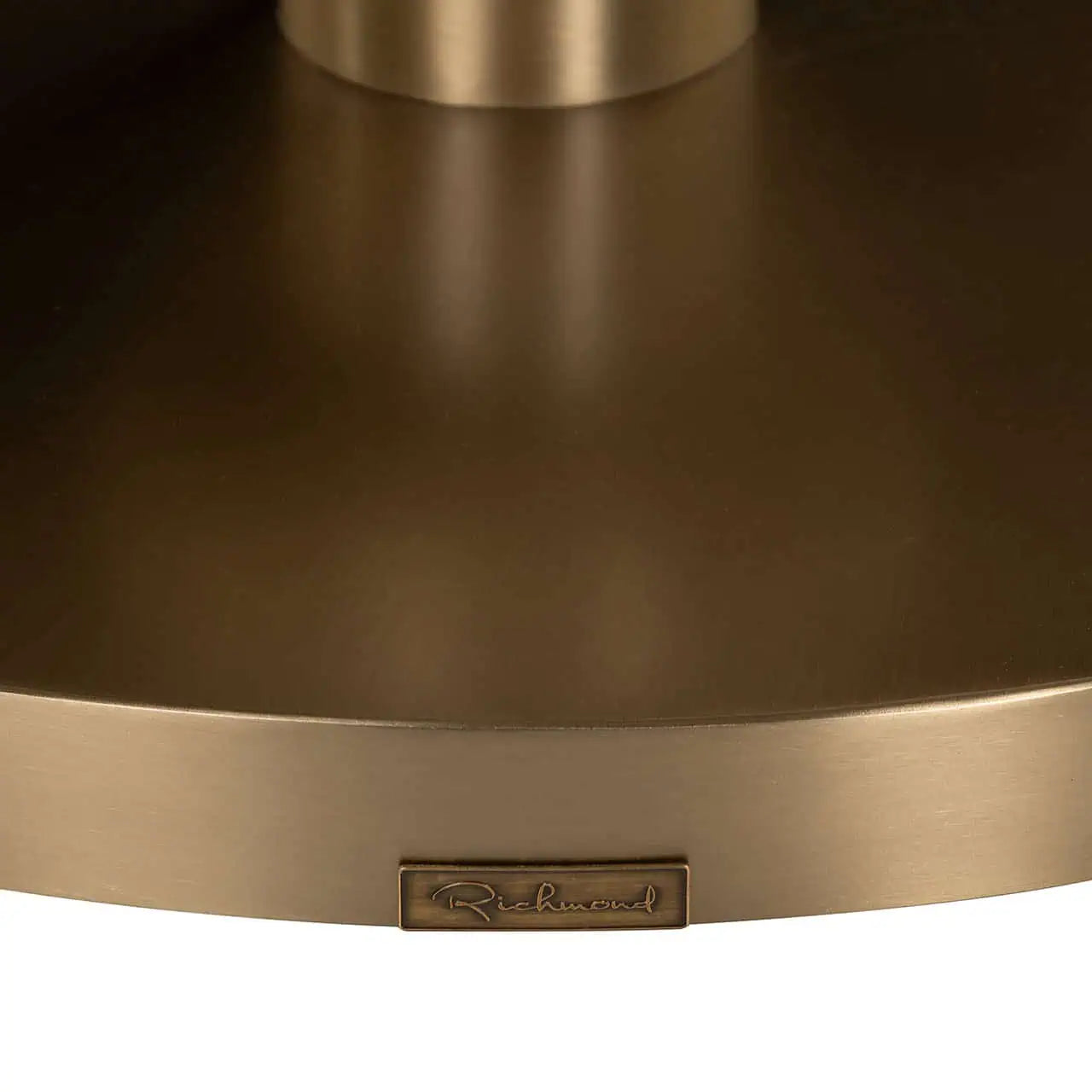 Kafijas galdiņš Witlox Richmond Interiors 76/75/75 cm melns/zelts - N1 Home