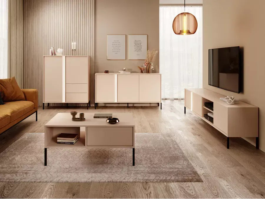 TV skapis Dasty 153/53/39,5 cm kašmirs - N1 Home