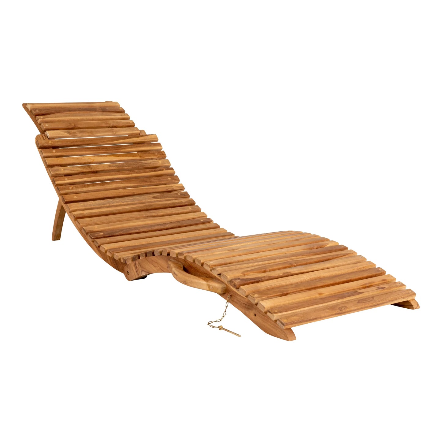 Sauļošanās krēsls Atires 50/160/25 cm dabīgs
