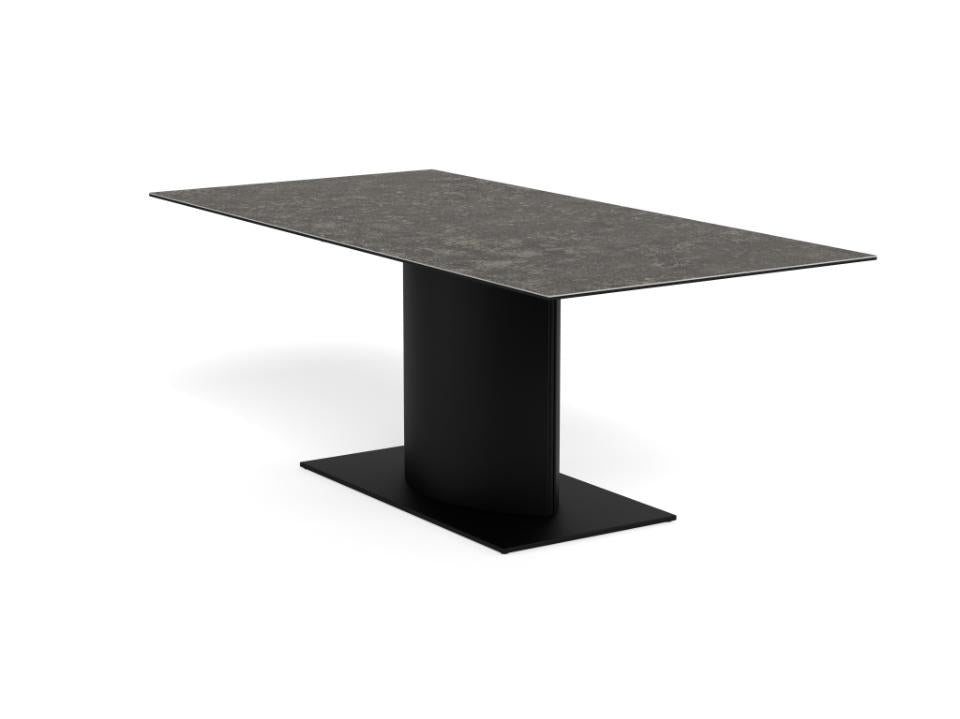 Galds Marba 200/100/75 cm brūna Fairbanks raupja keramika