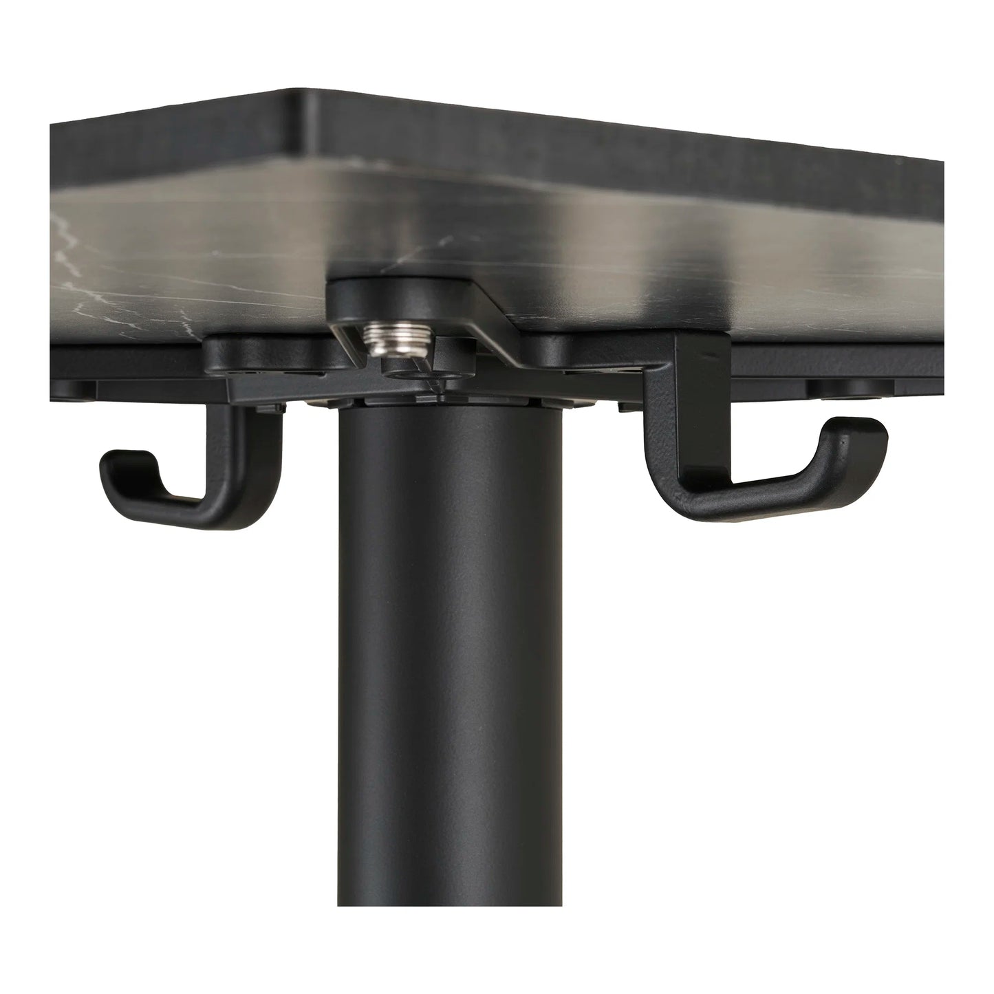 Galds Bistro Alta 60/60/73 cm pelēks/melns