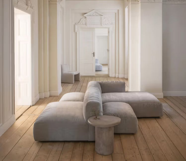 Modulārs dīvāns Martina Micadoni 106/75/132 cm Corduroy (Til52) Brick