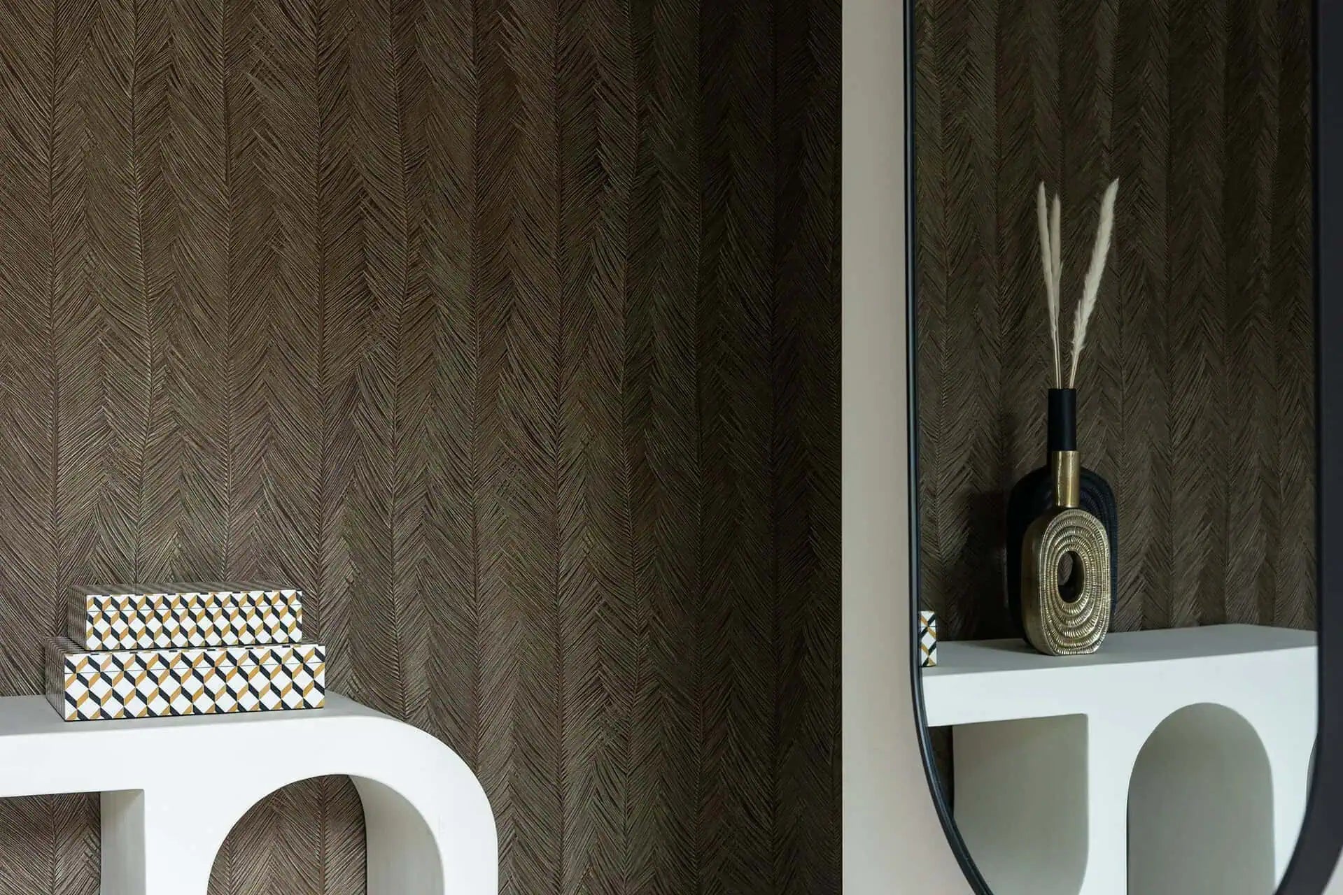 Vāze Richmond Interiors Emar small 31/14/5 cm zelts - N1 Home