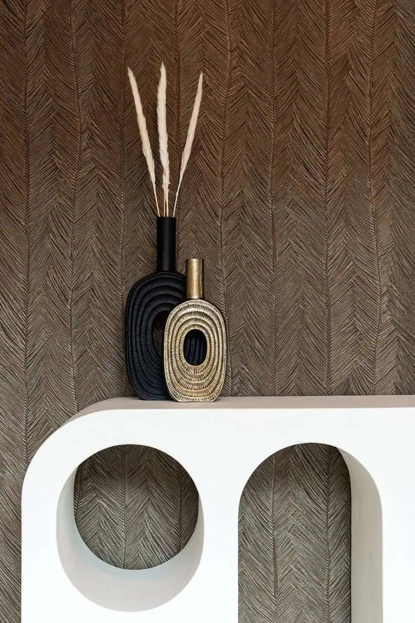 Vāze Richmond Interiors Emar small 31/14/5 cm zelts - N1 Home