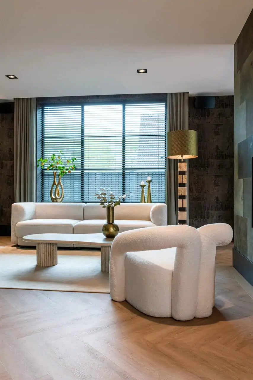 Kafijas galds La Cantera Richmond Interiors 36/150/80 cm bēšs - N1 Home