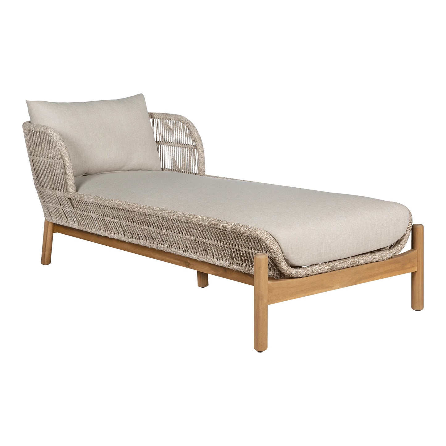 Sauļošanās krēsls Terroko 87/190/72 cm brūns/bēšs