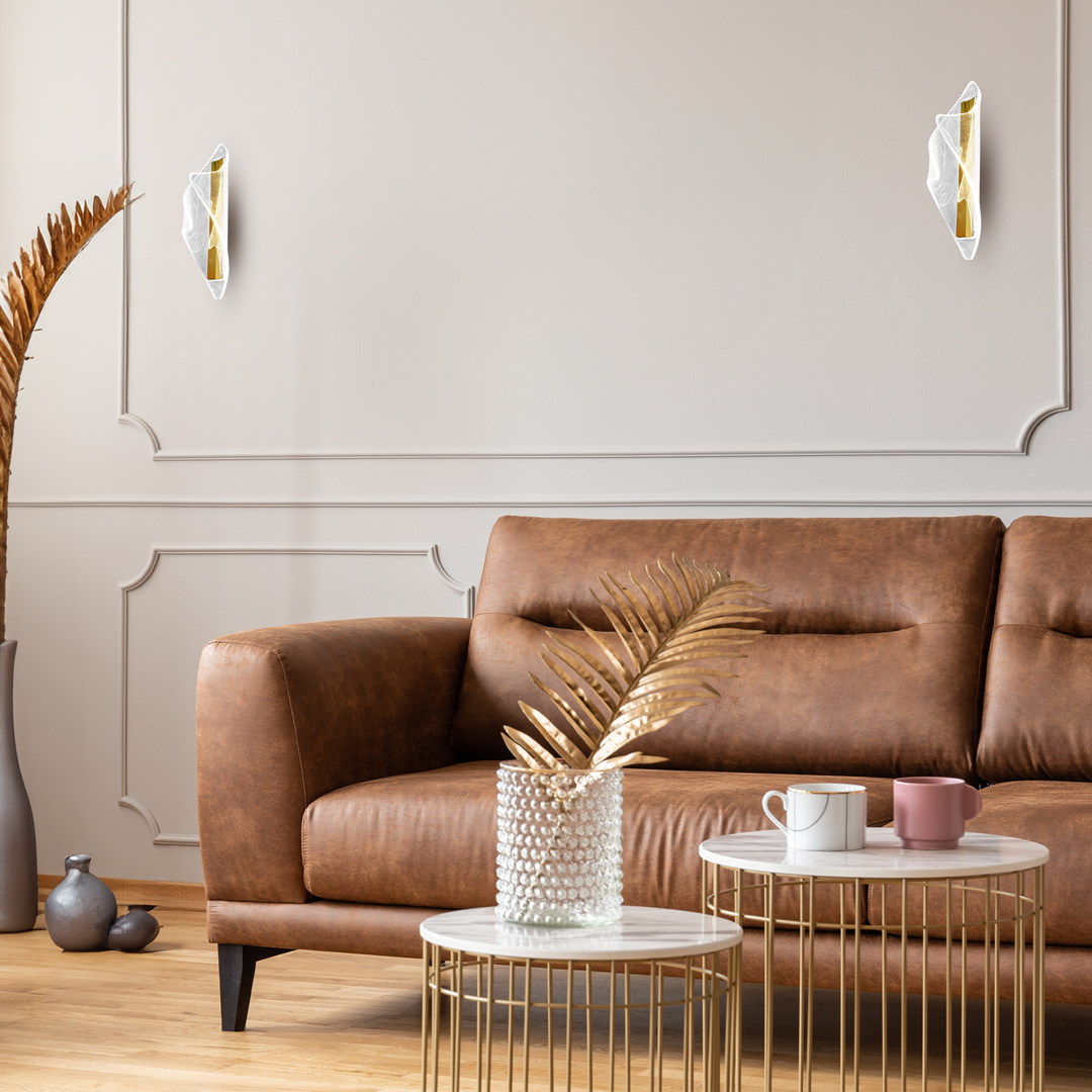 Sienas lampa 10/29/6 cm zelts - N1 Home