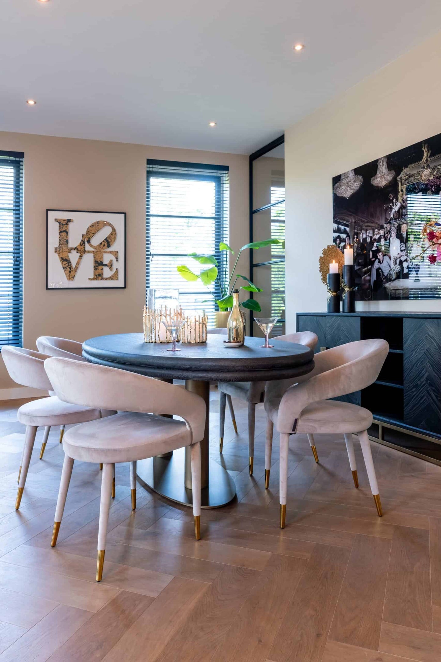 Krēsls Gia Richmond Interiors 59/81/58 cm khaki velvet fire retardant