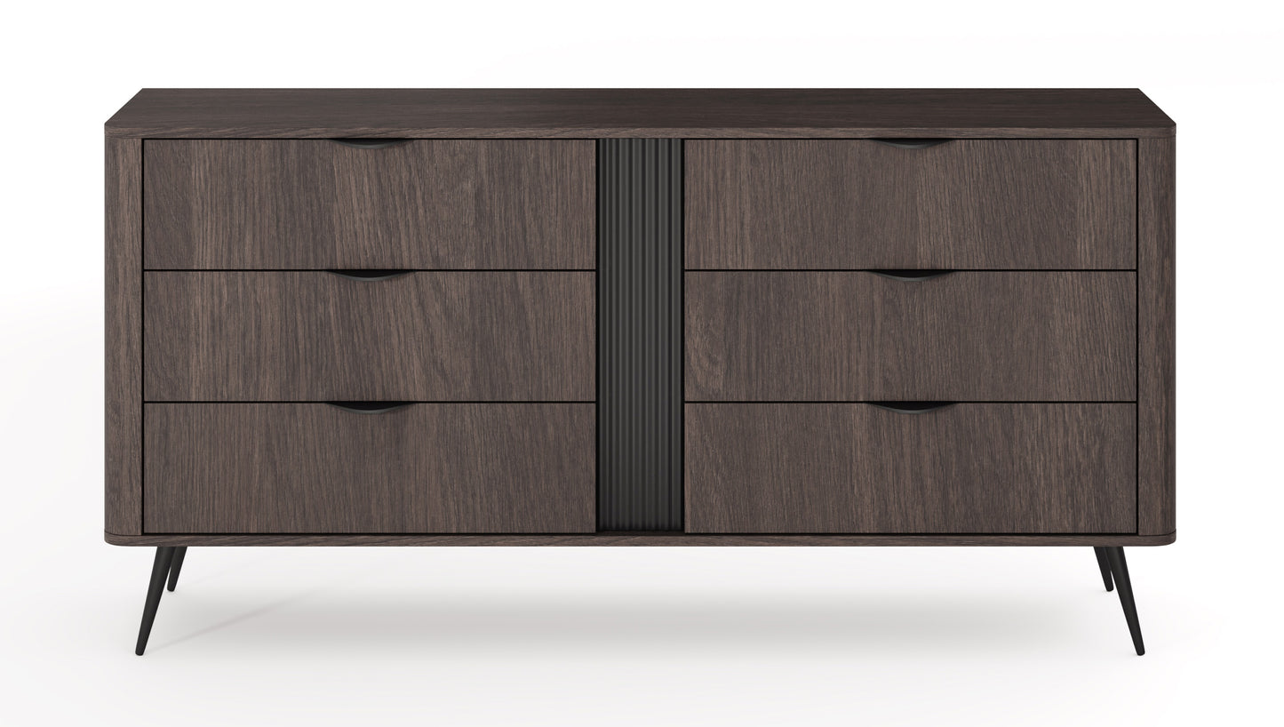 Kumode Verto 81/163/38 cm Dunin ozols