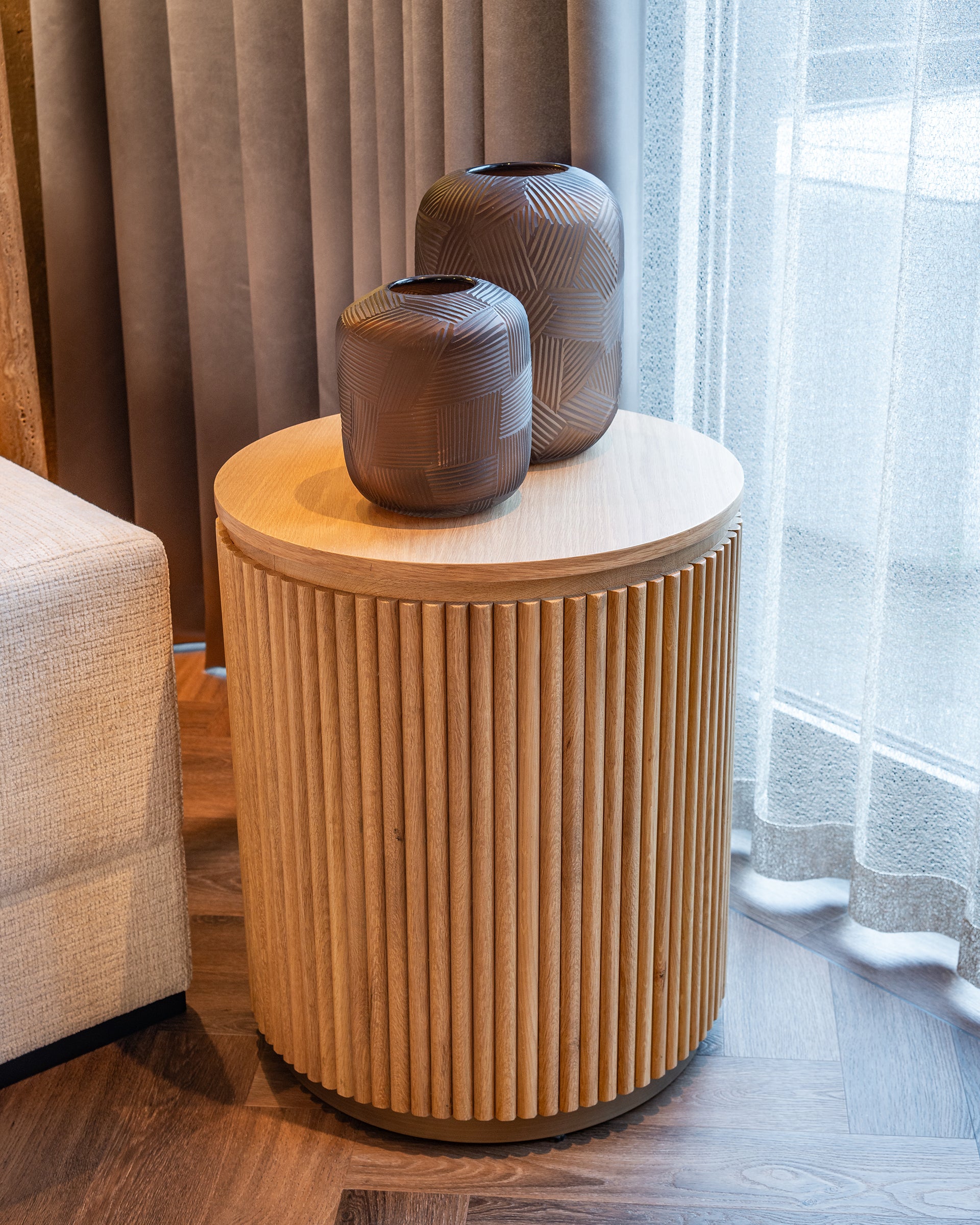 Galdiņš Belfort  Richmond Interiors 60/50/50 cm dabīgs ozols - N1 Home